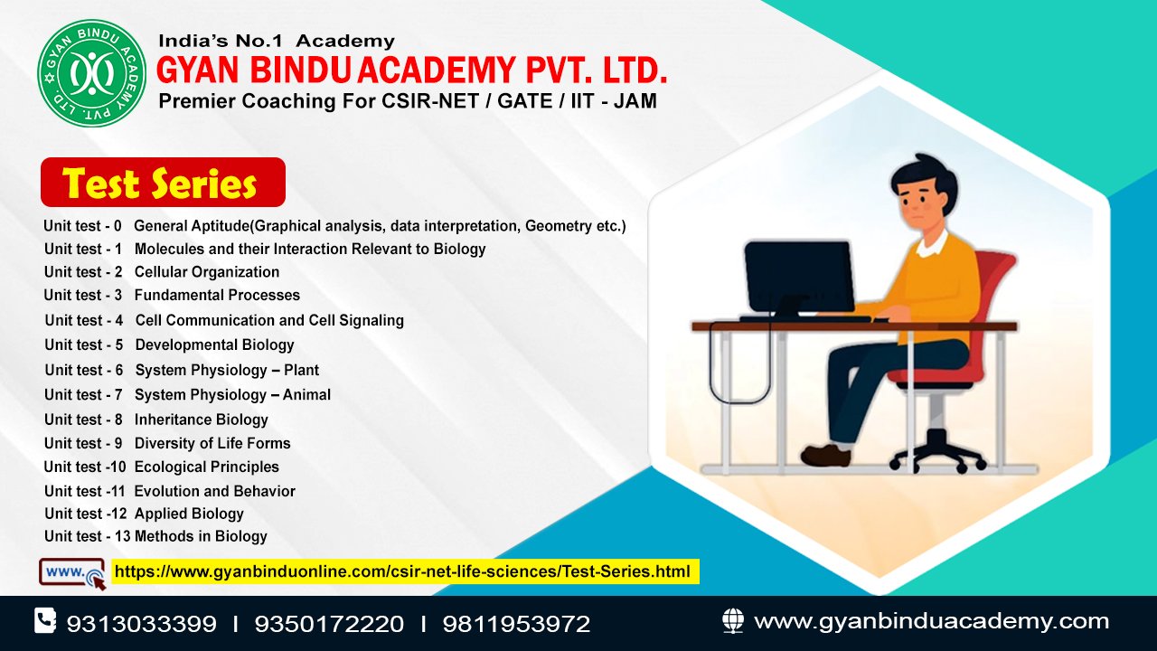 CSIR- JRF/NET study material